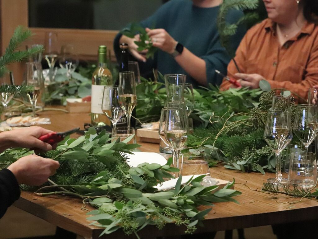 Holiday Wreath Making