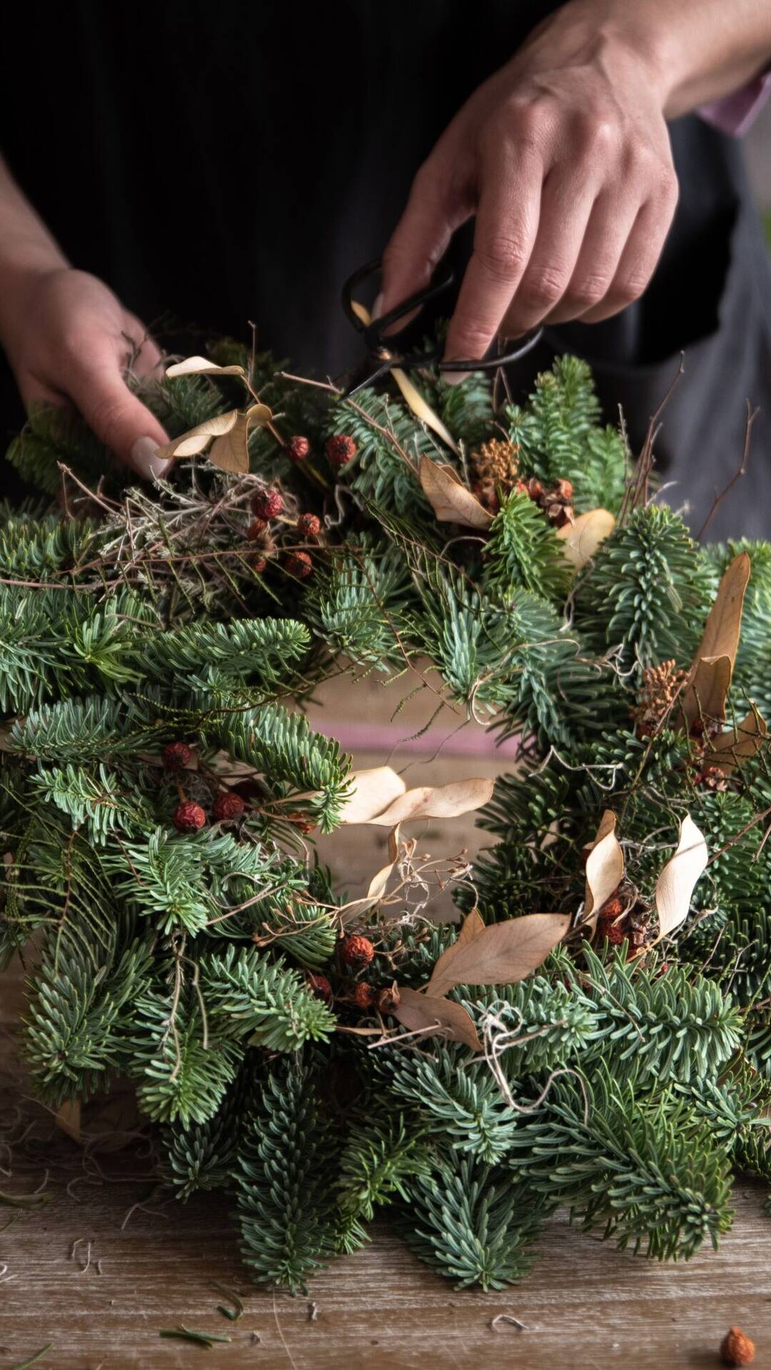 Holiday Wreath Making