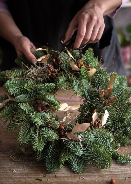 Holiday Wreath-Making