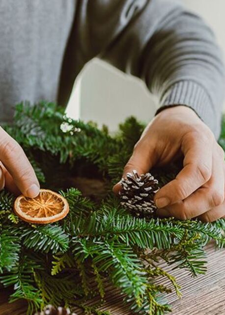 Holiday Wreath-Making