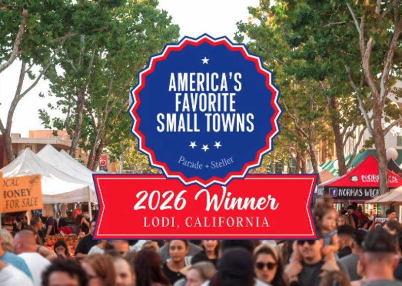 Lodi Named America’s Favorite Small Town 2026