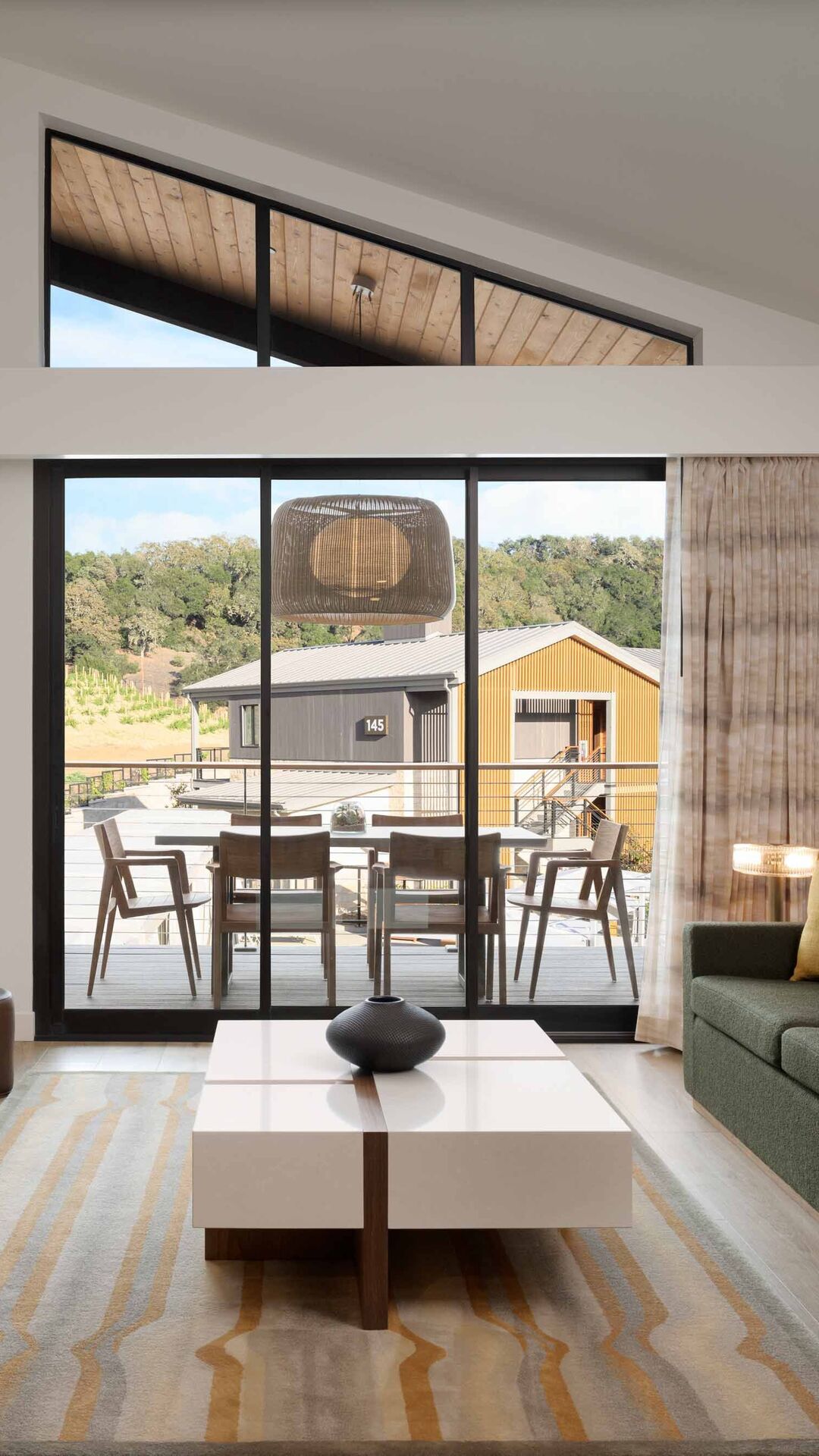 One Bedroom Suite with Vaulted Ceilings